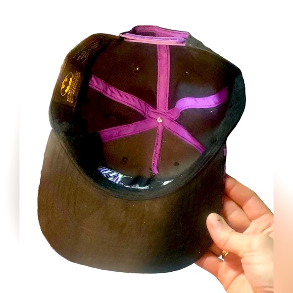 DC Comics Batman Joker Sublimated Bill Snapback Hat “HAHA”s classic Batman - Picture 5 of 9